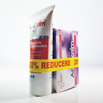 Artrocalm - 40 cps + Artrocalm gel - 100 ml 20% reducere