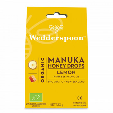 Bomboane cu Manuka, Lamaie si Propolis - 120g
