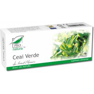 Ceai verde Medica - 30 cps