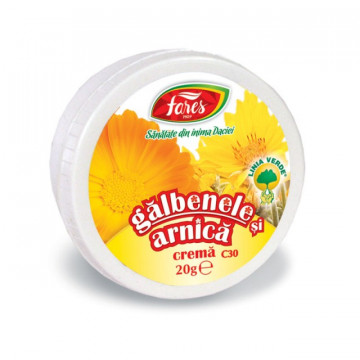 Crema cu Galbenele si Arnica C30 - 20 gr Fares