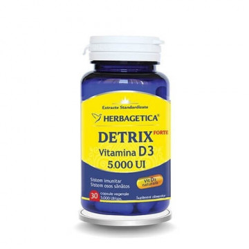 Detrix Forte Vitamina D3 5000 UI - 30 cps