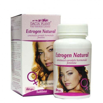 Estrogen Natural - 60 cps - Dacia Plant