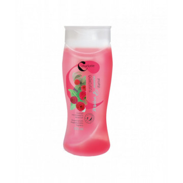 Gel de dus cu parfum de Zmeura si Menta - 330 ml