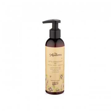 Lapte demachiant 3 in 1 Apiterra - 200 ml