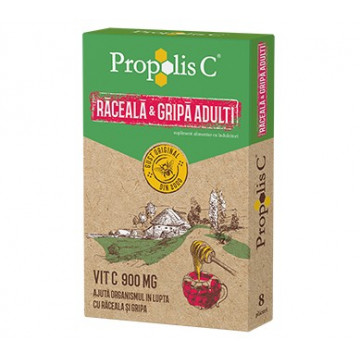 Propolis C Raceala & Gripa Adulti - 8 dz
