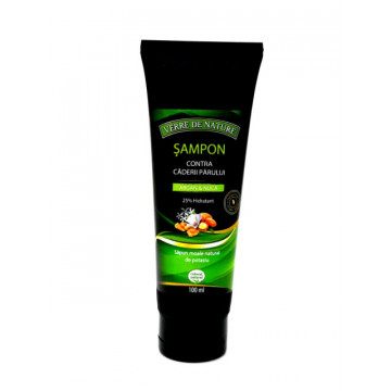 Sampon contra caderii parului (cu argan & nuca) - 100 ml