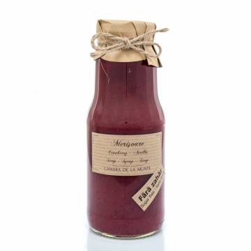 Sirop de merisoare fără zahăr adăugat - 300 ml