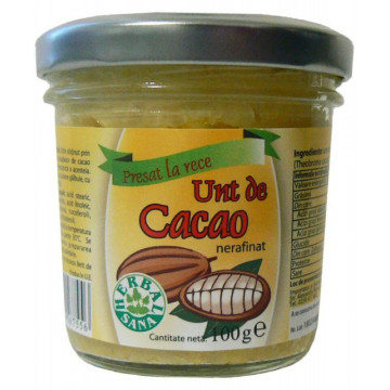 Unt de cacao crud - 100 g