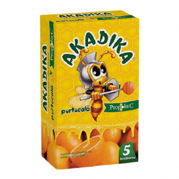 Akadika Propolis C Portocala - 5 acadele