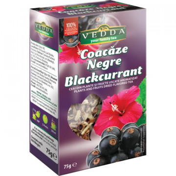 Ceai coacaze negre - 75 gr