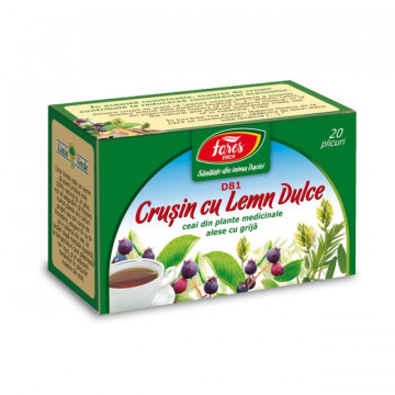 Ceai Crusin cu Lemn Dulce D81 - 20 pl Fares