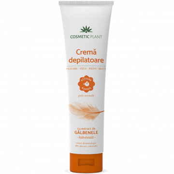 Crema depilatoare cu extract de galbenele - 150 ml