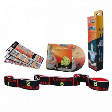 Elastiband 15kg negru cu rosu 0011