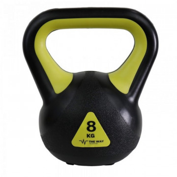 Gantere Kettlebell, 8 kg, Vinil, TheWay Fitness