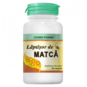 Laptisor de matca - 30 cps Cosmo Pharm