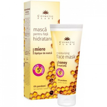 Masca hidratanta pentru fata cu miere si laptisor de matca - 50 ml