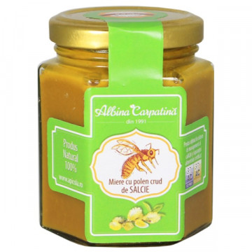 Miere cu polen crud de salcie - 230 g