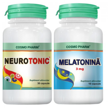 Neurotonic - 30 cpr + Melatonina 10 cpr GRATIS