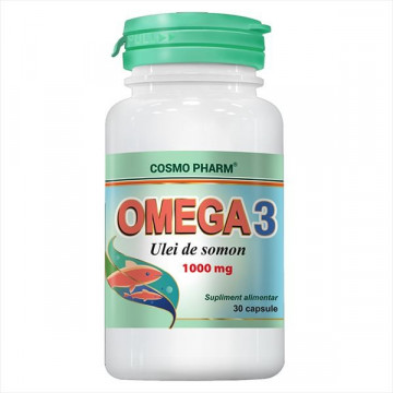Omega 3 ulei somon 1000MG - 30 cps