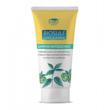 Sampon Biosulf Urzica si Nuc 200ml - Ceta