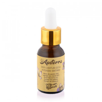Ser intensiv antirid contur ochi Apiterra - 15 ml