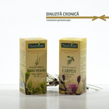 Tratament naturist - Sinuzita cronica (pachet)