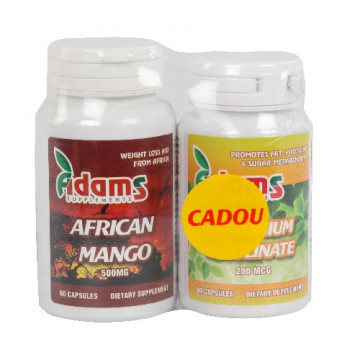 Pachet African Mango - 60 cps + Chromium Picolinate - 90 cps Gratis