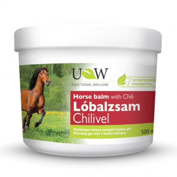 Balsam Puterea Calului cu Chili - 500 ml Herbavit