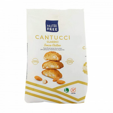 Cantucci Biscuiti cu bucati de migdale - 240 g - NutriFree