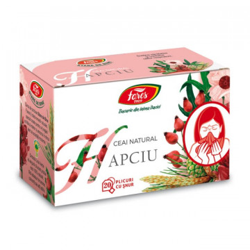 Ceai Hapciu - 20 pliculete cu snur Fares