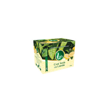 Ceai verde cu lamaie - 20 dz cu snur Larix