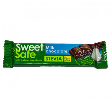 Ciocolata cu lapte Sweet&Safe - 25 g