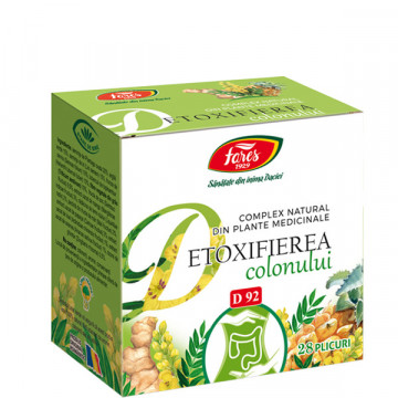 Detoxifierea colonului, D92 - 28 plicuri