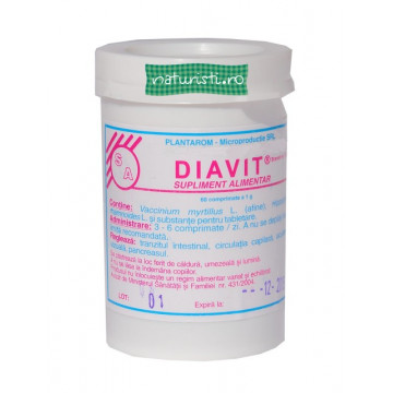 Diavit 60cps - trateaza-ti diabetul