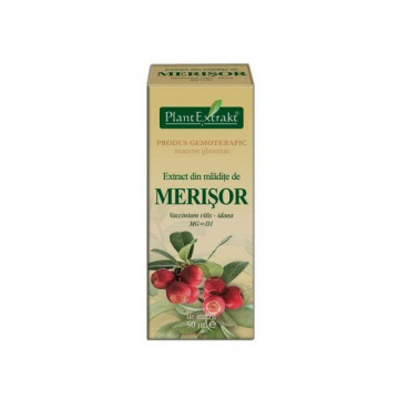 Extract din mladite de merisor (VACCINIUM VITIS ID.)