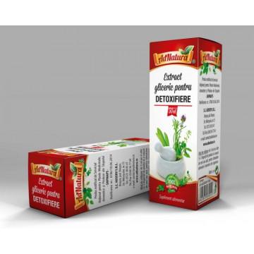 Extract Gliceric pentru Detoxifiere - 50 ml