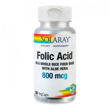 Folic Acid 800mcg - 30 capsule vegetale