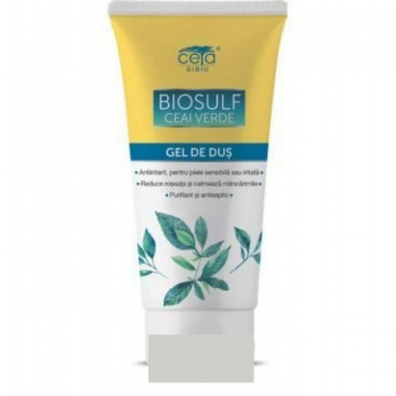 Gel de dus Biosulf si Ceai Verde 200ml - Ceta