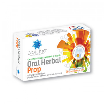 Oral Herbal Prop cu aroma de scortisoara - 30 cpr