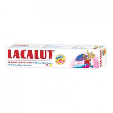 Pasta de dinti Lacalut Bab 0-4 ani - 50 ml