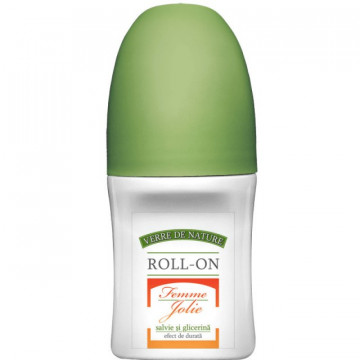 Roll-on Femme Jolie cu salvie si glicerina 50 ml
