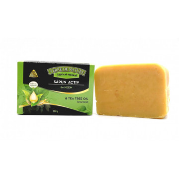 Sapun Activ de Neem cu Tea tree oil - 100 g