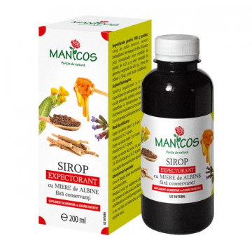 Sirop expectorant cu miere 200 ml