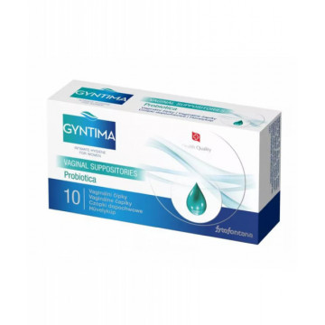 Supozitoare vaginale Gyntima - 10 buc