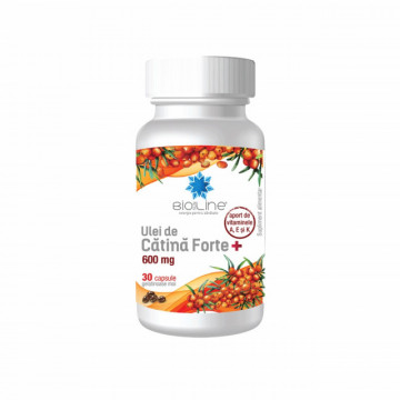 Ulei de catina Forte 600mg - 30 cps