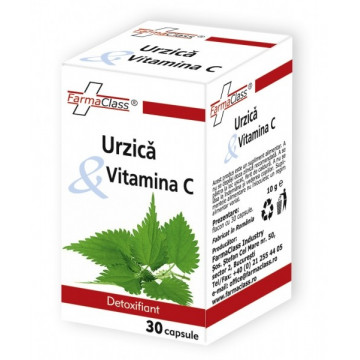 Urzica & Vitamina C - 30 cps