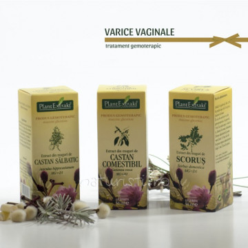 Tratament naturist - Varice vaginale (pachet)