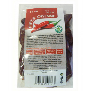 Piper Cayenne 3-5 cm - 30 g Herbavit