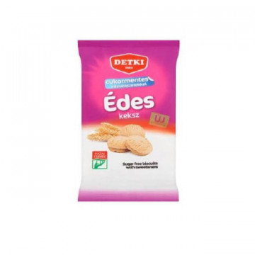 Biscuiti diabetici simpli cu indulcitor - 200 g Detki