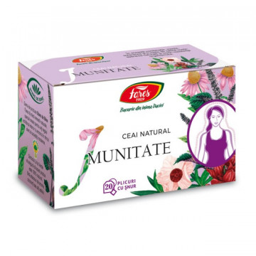 Ceai Imunitate - 20 pliculete cu snur Fares